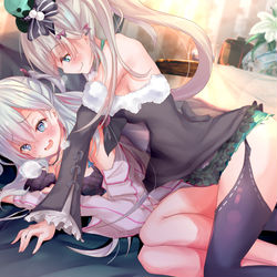 This is a pixiv picture whose title is のゆゆい　(skeb30).