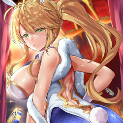 This is a pixiv picture whose title is バニー獅子王様.