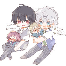 This is a pixiv picture whose title is あんすた落書き詰.