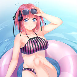 This is a pixiv picture whose title is 水着二乃ちゃん.