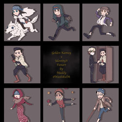 This is a pixiv picture whose title is Identity KamuyV.