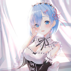 This is a pixiv picture whose title is レム.