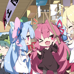 This is a pixiv picture whose title is ボイロ旅行。３.