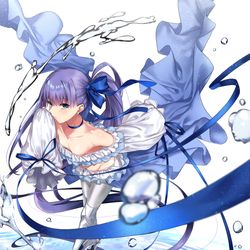 This is a pixiv picture whose title is 水着メルトリリス.