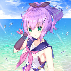 This is a pixiv picture whose title is 濡れジャベリン.