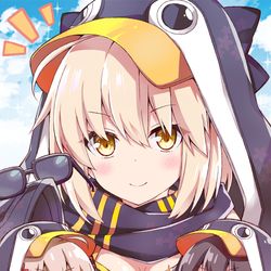 This is a pixiv picture whose title is 見参！ぐだぐだペンギン水着！.