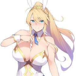 This is a pixiv picture whose title is バニ上.
