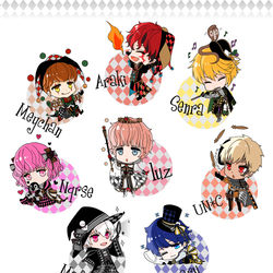 This is a pixiv picture whose title is Finale ミニキャラver..