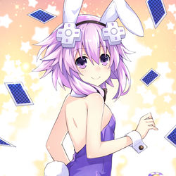 This is a pixiv picture whose title is 🐇ねぷバニー🐇.