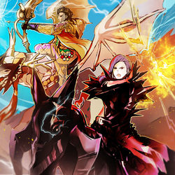 This is a pixiv picture whose title is クロロレ.