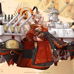 This is a pixiv picture whose title is Yamato - Azur Lane.