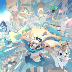 This is a pixiv picture whose title is カベ線.