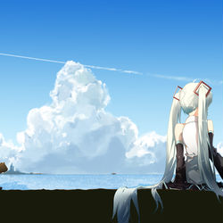 This is a pixiv picture whose title is ☁️☁️.