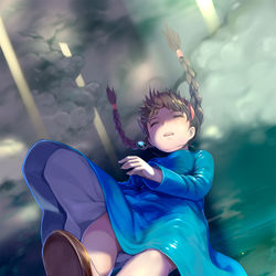 This is a pixiv picture whose title is まだ翼のないウル.
