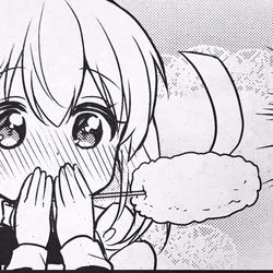 This is a pixiv picture whose title is キューン2話掲載してます.