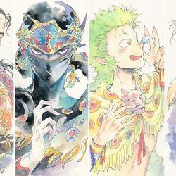 This is a pixiv picture whose title is FF6.