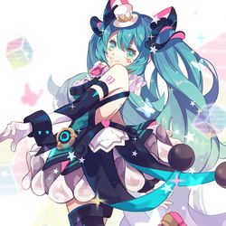 This is a pixiv picture whose title is マジカルミライ2019.