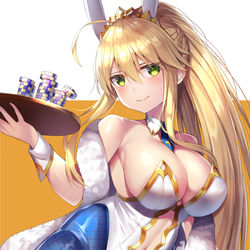 This is a pixiv picture whose title is バニ上！.