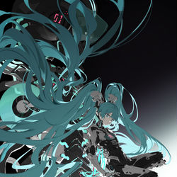 This is a pixiv picture whose title is V.