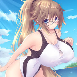 This is a pixiv picture whose title is 水着ジャンヌ.
