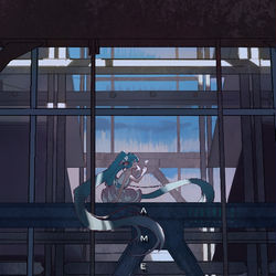 This is a pixiv picture whose title is AMETRIN.
