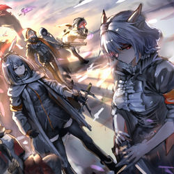 This is a pixiv picture whose title is 整合运动.