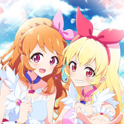This is a pixiv picture whose title is 私達のアツいアイドルカツドウ！はじまりますっ！.