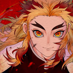This is a pixiv picture whose title is 煉獄杏寿郎.