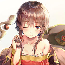 This is a pixiv picture whose title is めぐみん!.