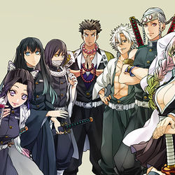 This is a pixiv picture whose title is 柱.