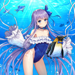 This is a pixiv picture whose title is 水着莉莉丝.