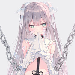 This is a pixiv picture whose title is HARNESS CHOKER.