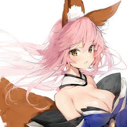 This is a pixiv picture whose title is 玉藻の前.