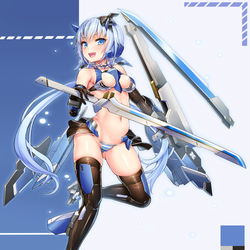 This is a pixiv picture whose title is 夏仕様軽装スティ子XF-3.