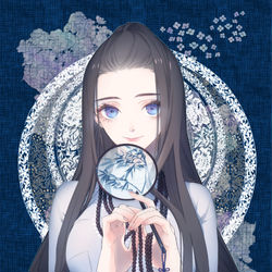 This is a pixiv picture whose title is アオザイ.