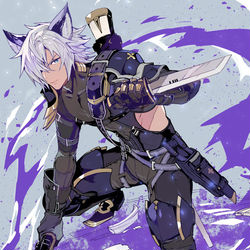 This is a pixiv picture whose title is 闇ユス.