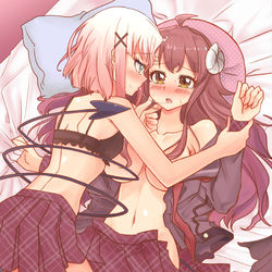 This is a pixiv picture whose title is 🍑🥐.