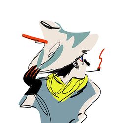 This is a pixiv picture whose title is 無題.