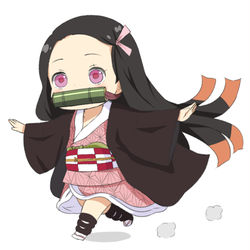 This is a pixiv picture whose title is 竈門禰豆子ちゃん.