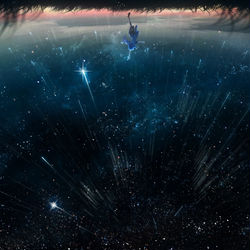 This is a pixiv picture whose title is 手を伸ばしてきた.
