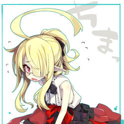 This is a pixiv picture whose title is 新月の日は縮む.