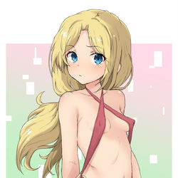 This is a pixiv picture whose title is とあるif水着フレンダ実装記念で描いたやつ.