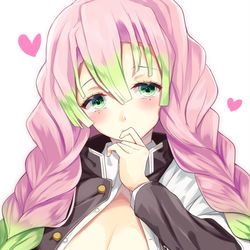 This is a pixiv picture whose title is 蜜璃ちゃん可愛い.