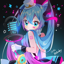 This is a pixiv picture whose title is みくさん.