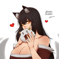 This is a pixiv picture whose title is ahri.