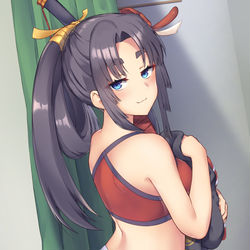 This is a pixiv picture whose title is わりかし最近の牛若丸.