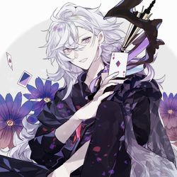 This is a pixiv picture whose title is 謎のお兄さん.