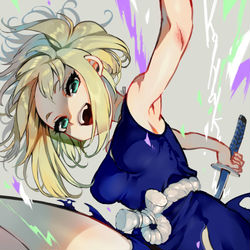This is a pixiv picture whose title is コハク.