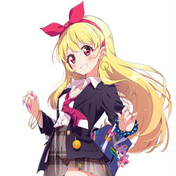 This is a pixiv picture whose title is ギャルいちごちゃん.