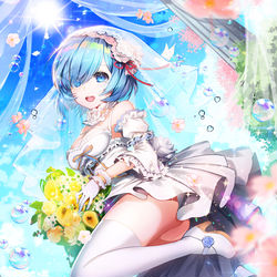 This is a pixiv picture whose title is レム.